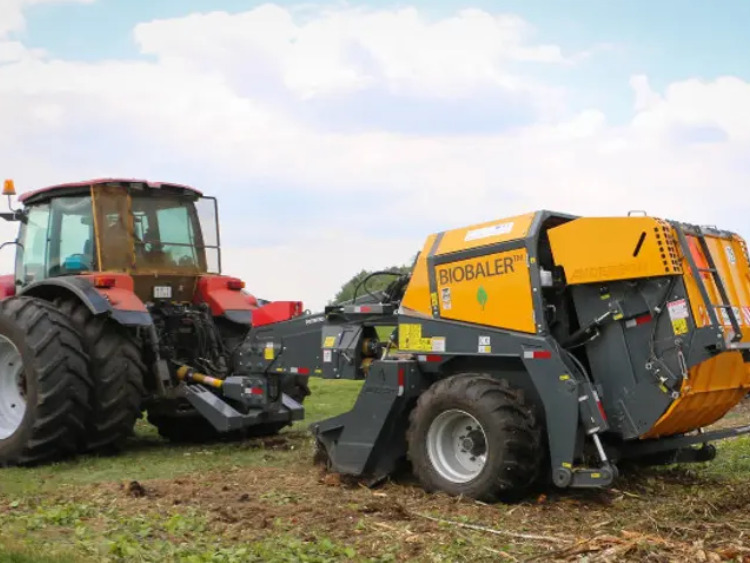 Belarus Reed Harvester and Baler