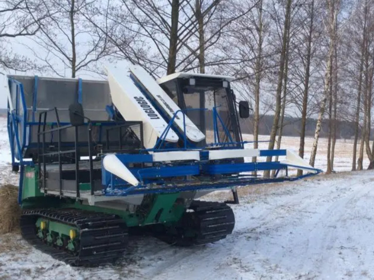 Belarus Reed Harvester and Baler1