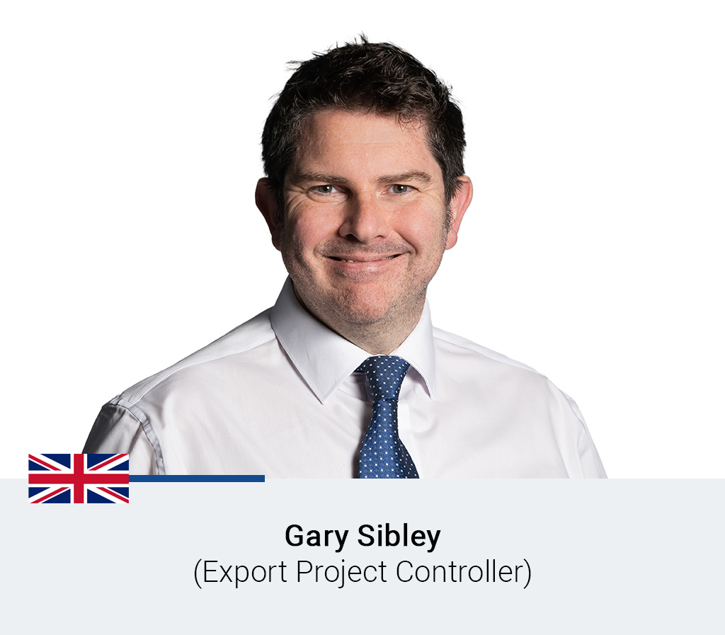 Gary Sibley Unit Export Expert Project Controller