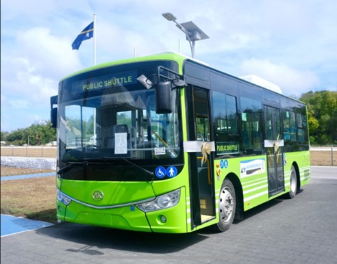 Electric Bus to Nauru – Unit Export Limited